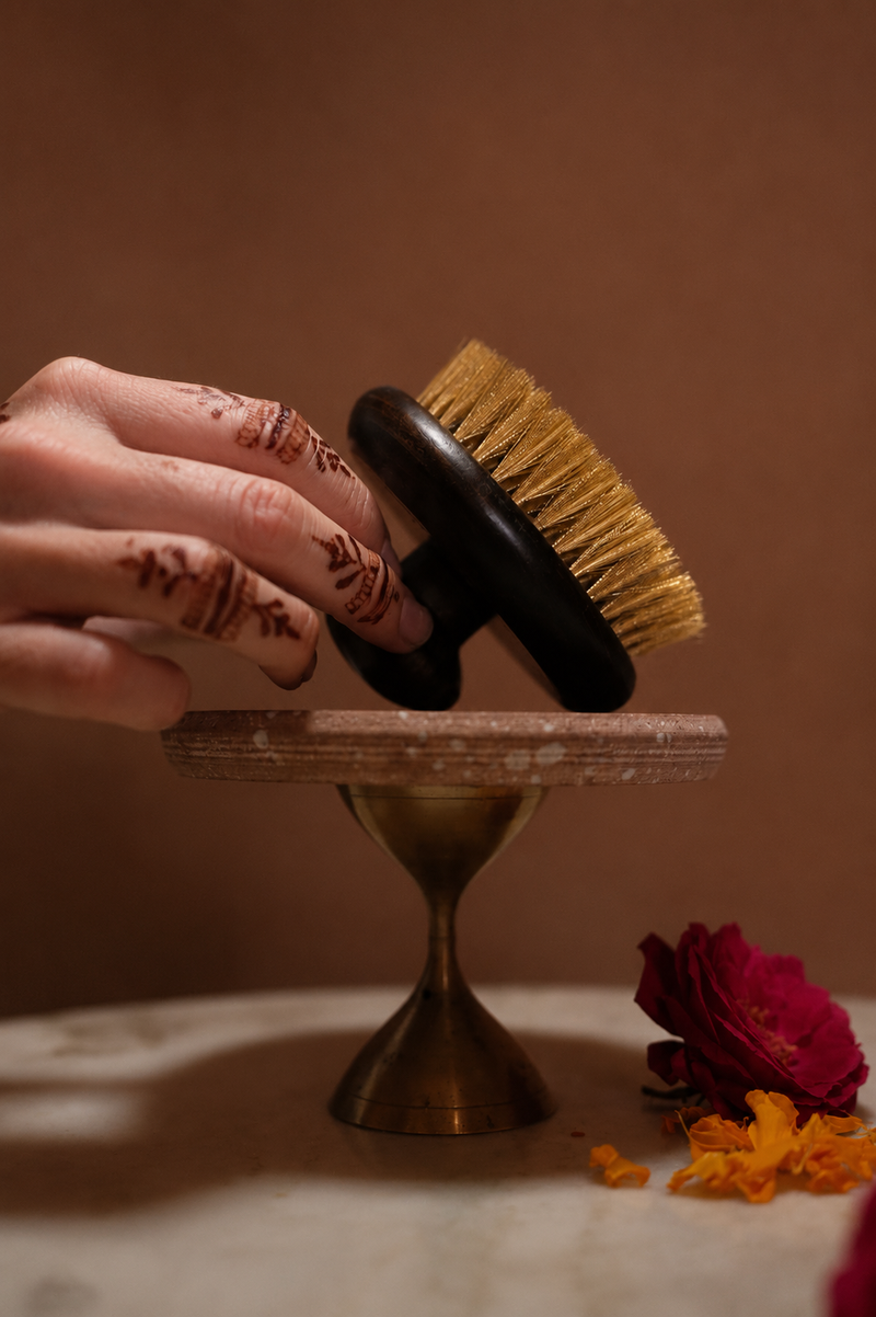 Full Copper Dry Brush – Heartwood