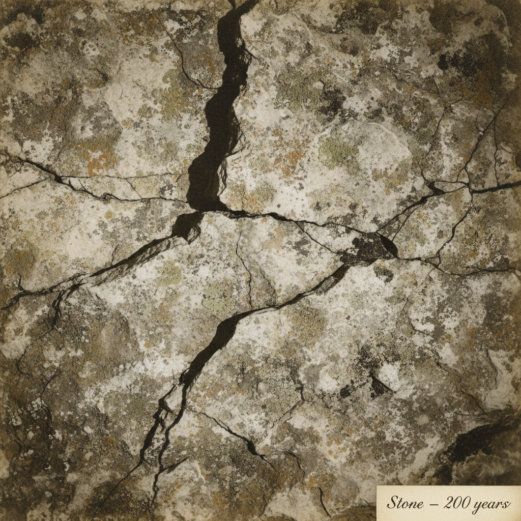 Weathered stone